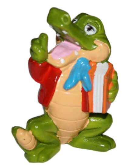 Figura cocodrilo ferrero 1991