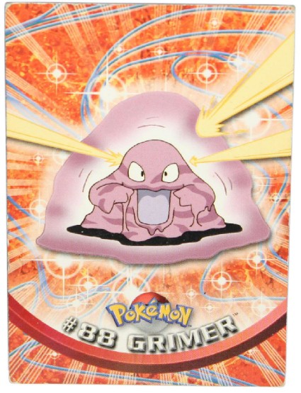 Card Pokemon Grimer 88 Topps 2000 Nintendo